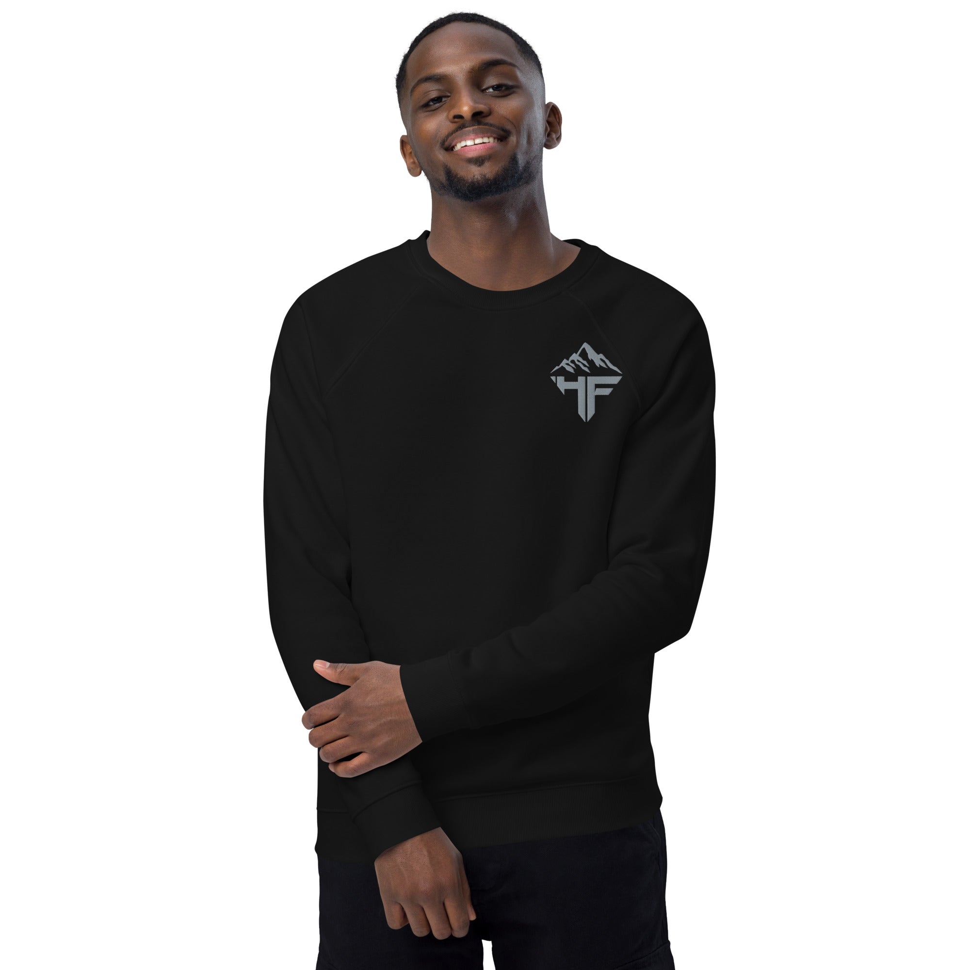 Adidas upside down outlet logo sweatshirt